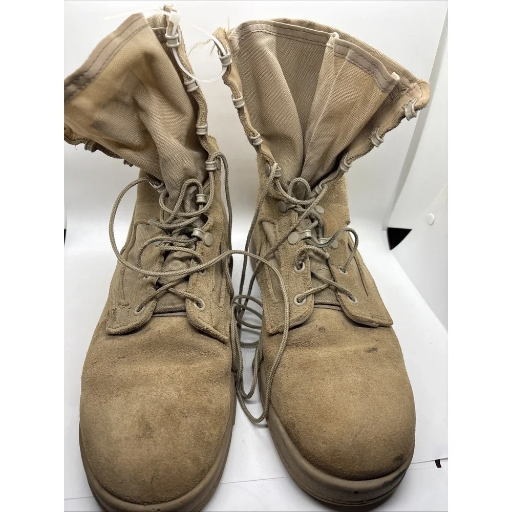 Belleville 390DES Mens 11 R Desert Tan Suede Outdoor Tactical Military Boots